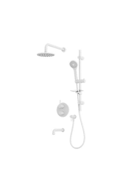 Rubi Vertigo 1/2" Thermostatic Shower Set 2 Way Diverter XVTR69R