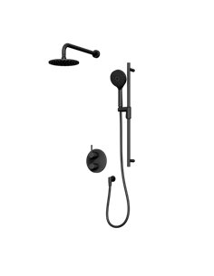 Rubi Vertigo 1/2" Thermostatic Shower Set 2 Way Diverter XVTR69R