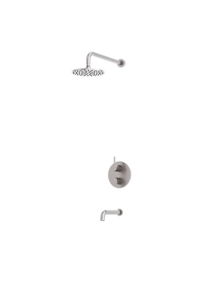 Rubi Vertigo 1/2" Thermostatic Shower Set 2 Way Diverter XVTR69R