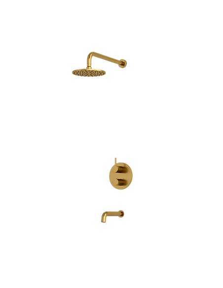 Rubi Vertigo 1/2" Thermostatic Shower Set 2 Way Diverter XVTR69R