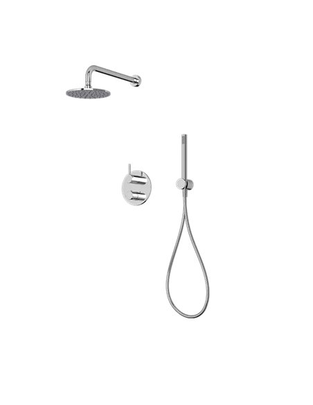 Rubi Vertigo 1/2" Thermostatic Shower Set 2 Way Diverter XVTR69R