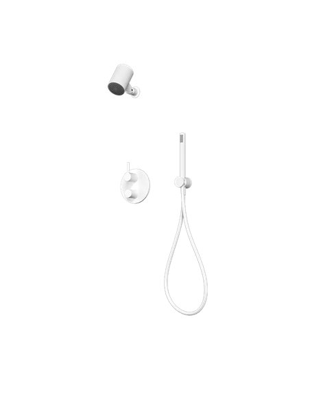 Rubi Vertigo 1/2" Thermostatic Shower Set 2 Way Diverter XVTR69R