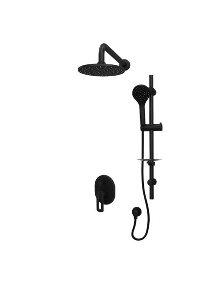 Rubi Myrto 1/2" Pressure Balance Shower Set without Shower Valve