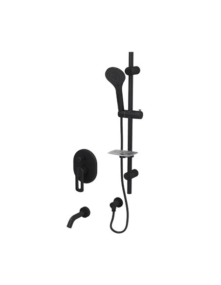 Rubi Myrto 1/2" Pressure Balance Shower Set/dev./Volumne Control without Shower Valve