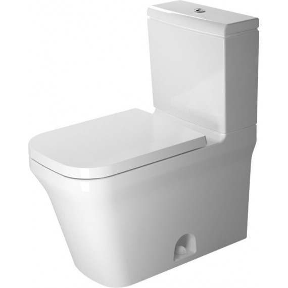 Duravit 21680100001 Bowl only for Two-Piece toilet P3 Comforts white siphon jet elongated HET WGL