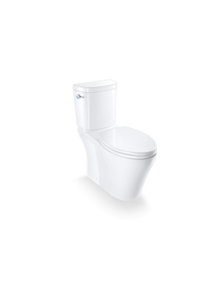 Caroma Somerton Smart 2-Pc Elongated Toilet With Seat