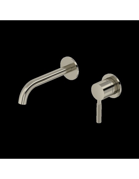 Riobel Riu Wall Mount 360° Lavatory Faucet Knurled Trim