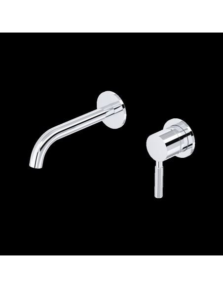 Riobel Riu Wall Mount 360° Lavatory Faucet Knurled Trim