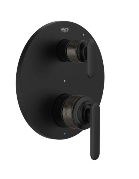 Grohe Listra 2-Handle Pressure Balance Valve Trim With 2-Way Diverter