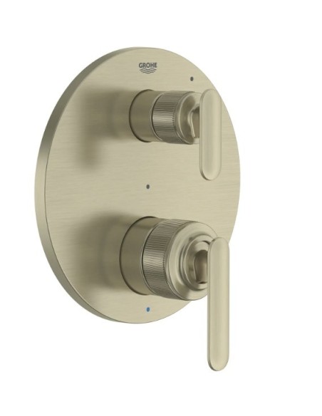 Grohe Listra 2-Handle Pressure Balance Valve Trim With 2-Way Diverter