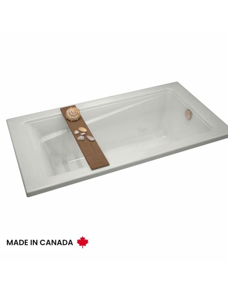 Maax Exhibit 7236 Acrylic Drop-in Bathtub