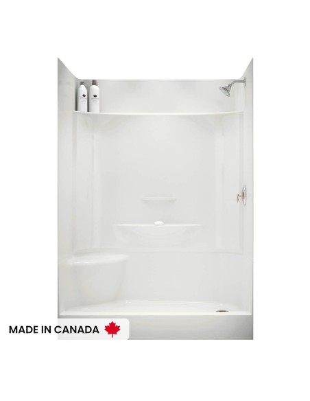Maax KDS 3460 AFR Center Drain Four Pc Shower