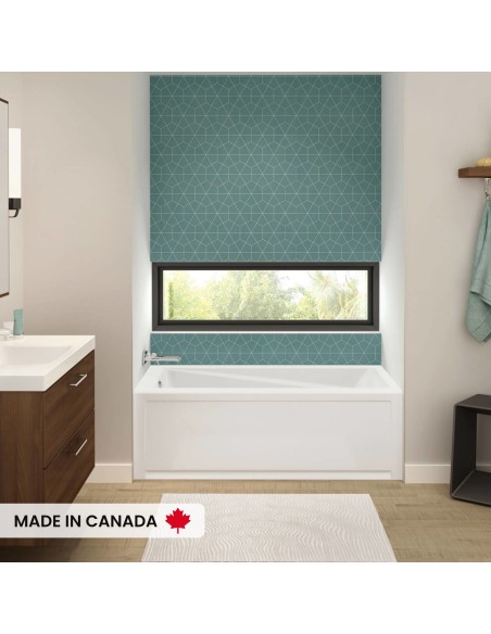 Maax Exhibit 6632 IFS Alcove Bathtub