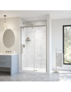 Maax Uptown 44-47 x 76 in. 8 mm Sliding Shower Door 2