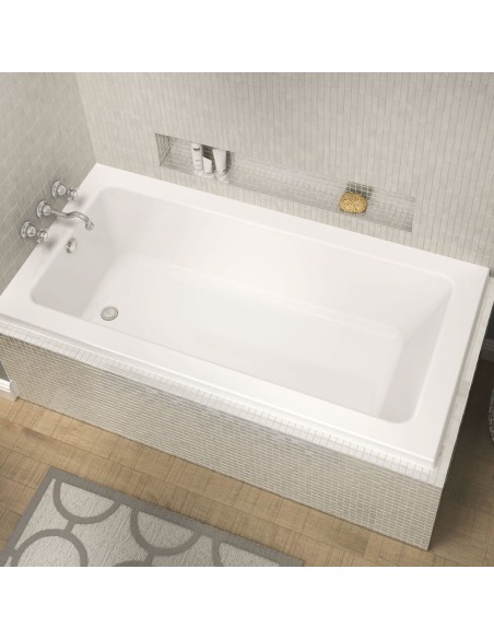 Maax Pose 7242 IF Acrylic Corner Bathtub