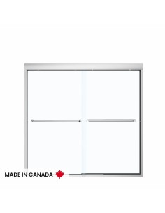 Maax Aura 55-59 x 57 in. 6 mm Sliding Tub Door