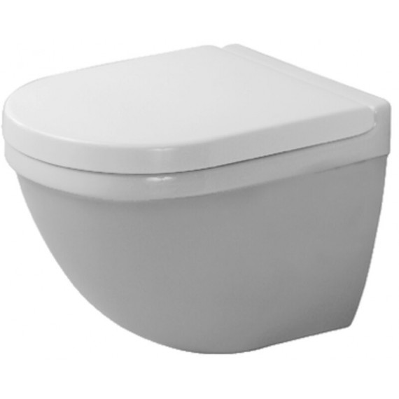 Duravit 2227090092 Starck 3 Toilet Wall-Mounted Compact