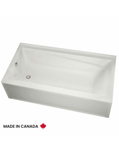 Maax Exhibit 6030 IFS Acrylic Alcove Bathtub