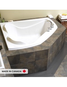 Maax Cocoon 6054 Acrylic Corner Bathtub