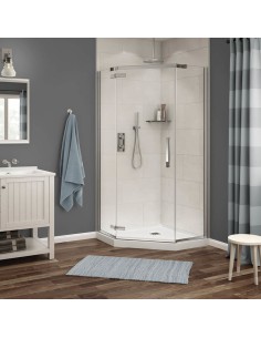 Maax Link Neo-angle Pivot 38 x 38 x 75 in. 8mm Shower Door