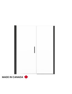 Maax Manhattan Pivot 57-59 x 68 in. 6 mm Shower Door