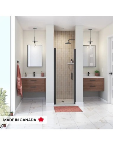 Maax Manhattan Pivot 27-29 x 68 in. 6 mm Shower...