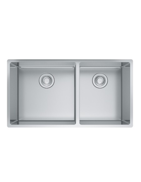 Franke CUX160-32-CA Cube Undermount 18G Stainless Steel Kitchen Sink