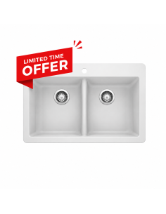 Blanco Horizon Double Bowl Dual Mount Kitchen Sink