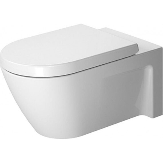 Duravit 25330900921 Bowl only for Toilet wall mounted 62 cm Starck 2 white washdown US-version WGL