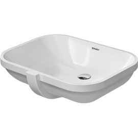 Duravit 0338560000 Undercounter basin 56 cm D-Code whi with of without tap-platform