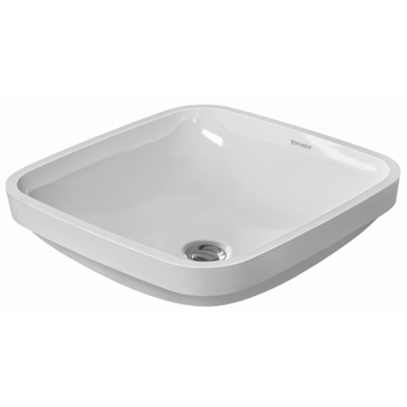 Duravit 0373370000 Vanity basin 37 cm DuraStyle white undercounter with OF wo TP
