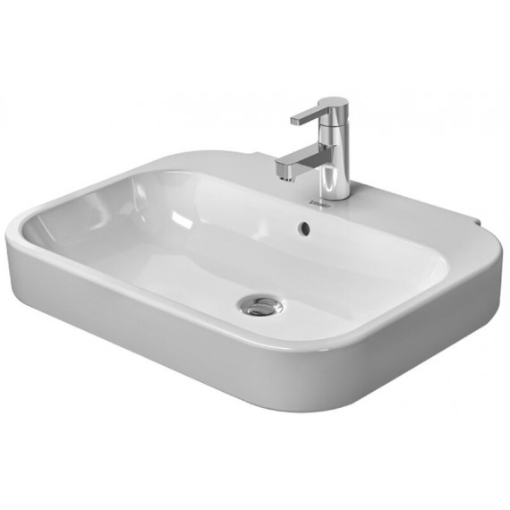 Duravit 2316650000 Washbasin 65 cm Happy D.2 white with OF with TP 1 TH
