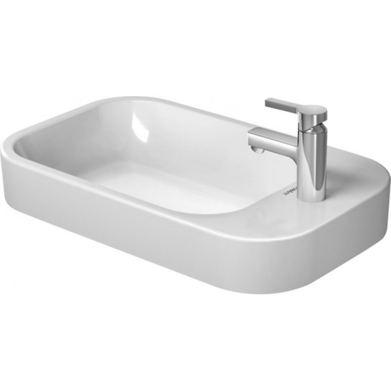 Duravit 2317650000 Above counter basin 65 cm white Happy D.2 w.OF TP lat. 1 TH