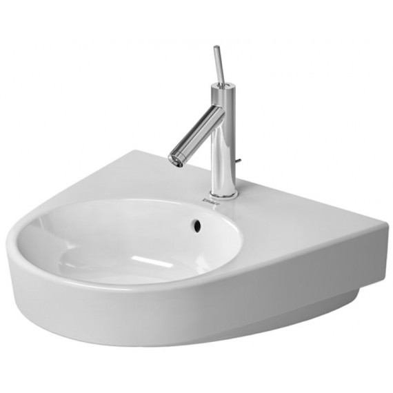 Duravit 2323550000 Washbasin 55 cm Starck 2 white with OF with TP 1 TH