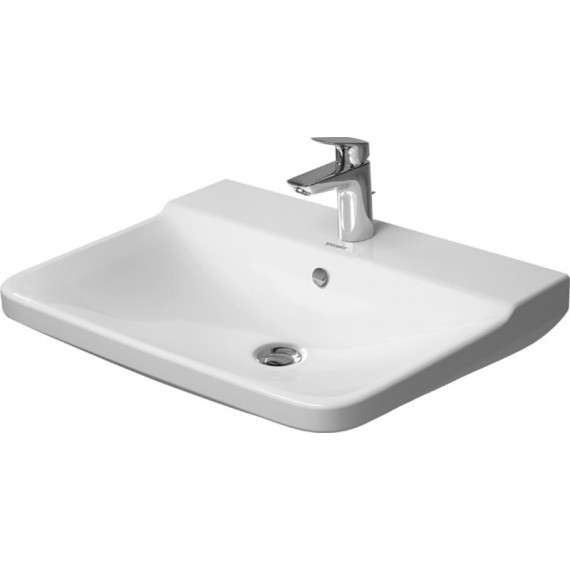 Duravit 2331650000 Washbasin 650mm P3 Comforts white with OF with TP 1 TH