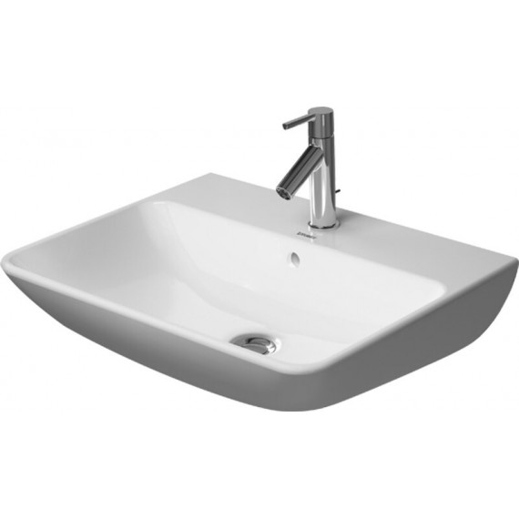 Duravit 2335600000 Washbasin 600mm ME by STARCK white with OF with TP 1 TH
