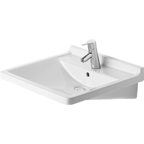Duravit 03096000001 Washbasin Vital 60 cm Starck 3 white handicapped with of 1th WGL
