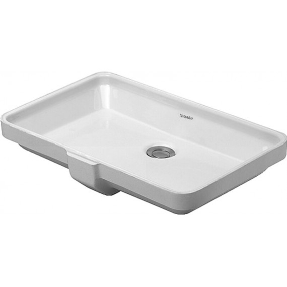 Duravit 03165300001 Vanity basin 53cm 2nd Floor white undercount.model with of wo tp WGL