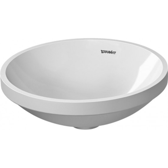 Duravit 03193700001 Undercounter basin 37 cm Architec white circular with of with tp WGL