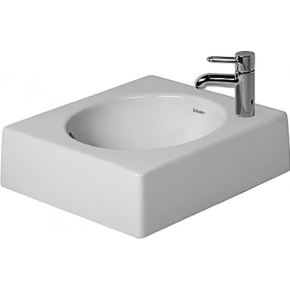 Duravit 03204200001 Above counter basin 42 cm Architec white q-ic with of wo th WGL
