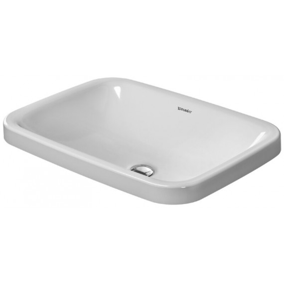 Duravit 03726000001 Vanity basin 60 cm DuraStyle white countertop wo OF wo TP WGL