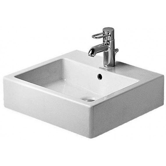 Duravit 04545000881 Washbasin 500mm Vero white with of with tp 3 th ground WG