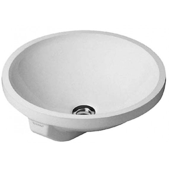 Duravit 04684000001 Vanity basin 40 cm Architec white wo tap-plate with overflow WG