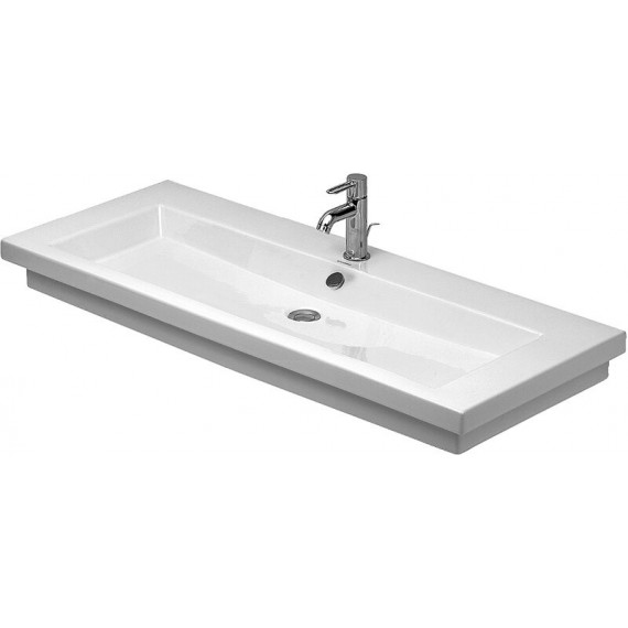 Duravit 04911200001 Washbasin 120 cm 2nd floor white with of with tp 1 th WGL