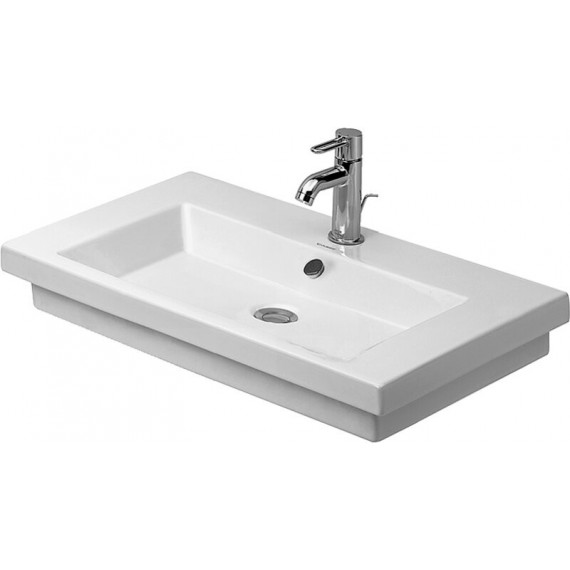 Duravit 04917000001 Washbasin 70 cm 2nd floor white with of with tp 1 th WGL