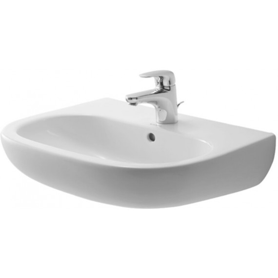 Duravit 23105500302 Washbasin 55 cm D-Code white with of with tp 3 th
