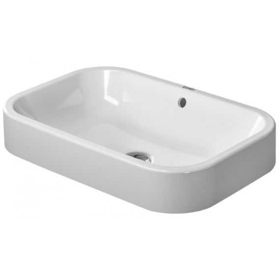 Duravit 23146000001 Washbowl 60 cm Happy D.2 white with OF wo TP WonderGliss