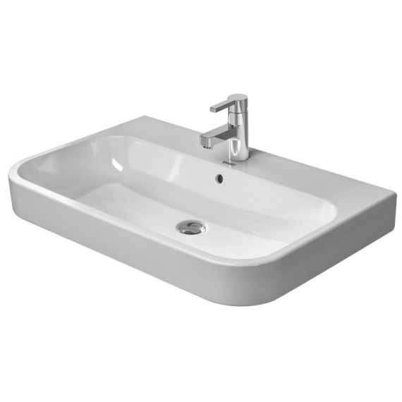 Duravit 2318800000 Furniture washbasin 800mm Happy D.2 white with OF with TP 1 TH