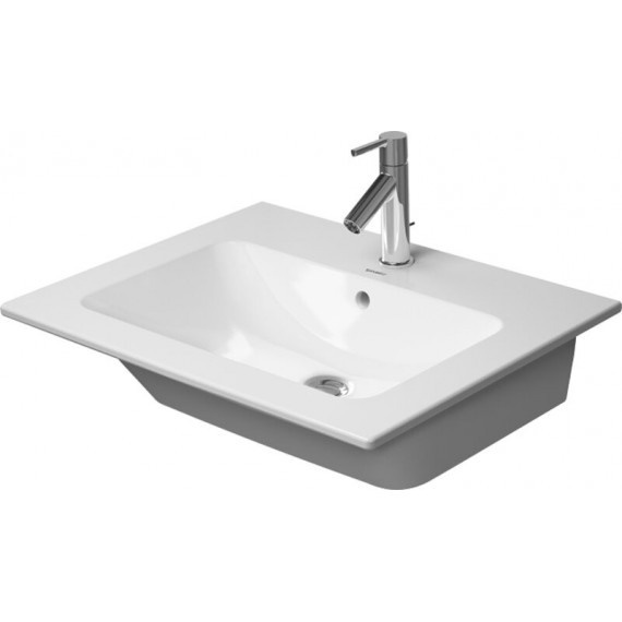 Duravit 2336630000 Furniture basin 630mm ME by STARCK white with OF with TP 1 TH