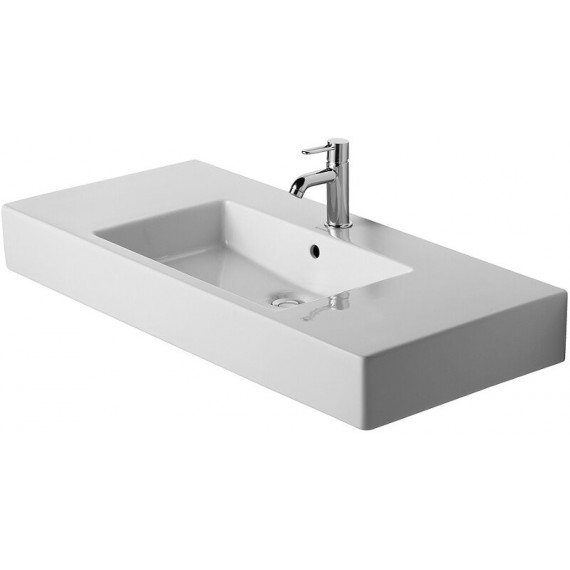 Duravit 03291000001 Furniture washbasin 105 cm Vero white with OF with TP 1 TH WGL